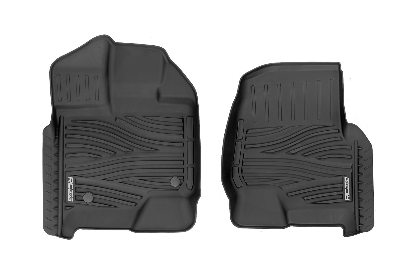 Flex-Fit Floor Mats | Front | Ford F-150 (15-26)/F-150 Lightning (22-26)/Raptor (17-26)