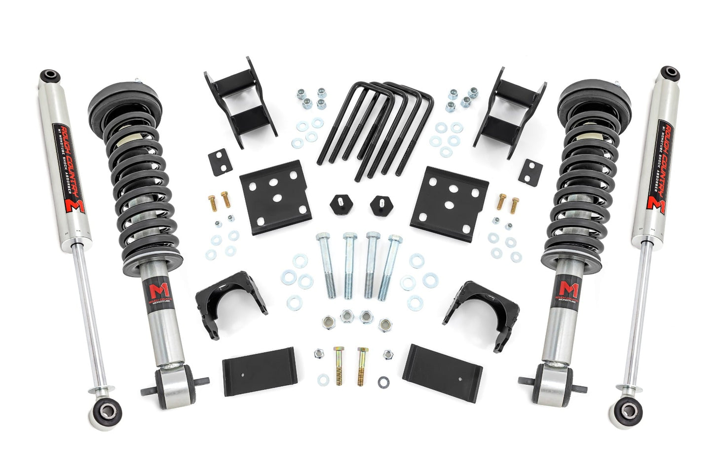 2 Inch Lowering Kit | 4 Inch Rear Lowering | M1 | Ford F-150 4WD (2015-2026)