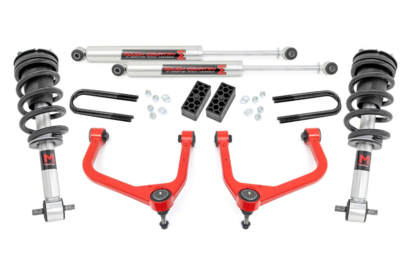 3.5 Inch Lift Kit | M1 | Rear Mono Leaf | Chevy Silverado 1500 2WD/4WD (25-26)
