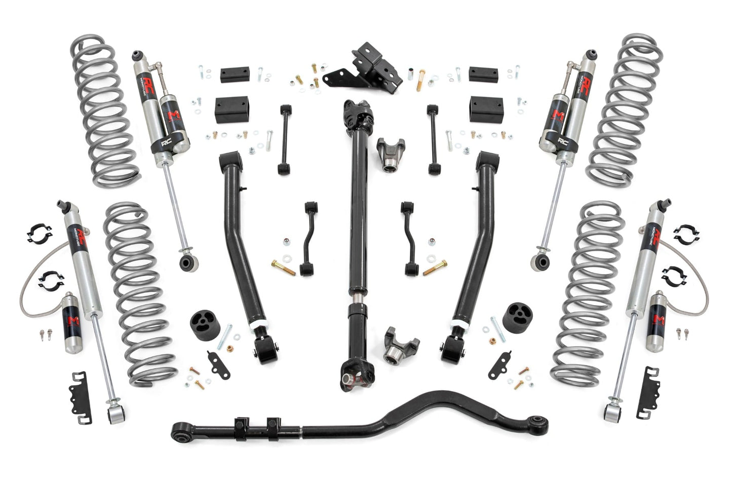 3.5 Inch Lift Kit | Adj Lower | FR D/S | M1R | Jeep Wrangler JL 4WD (24-26)