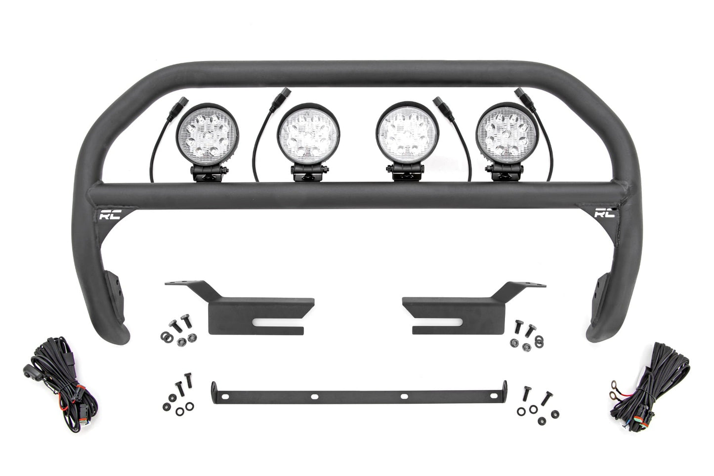 Nudge Bar | 4 Inch Round Led (x4) | Ford Bronco 4WD (2021-2026)