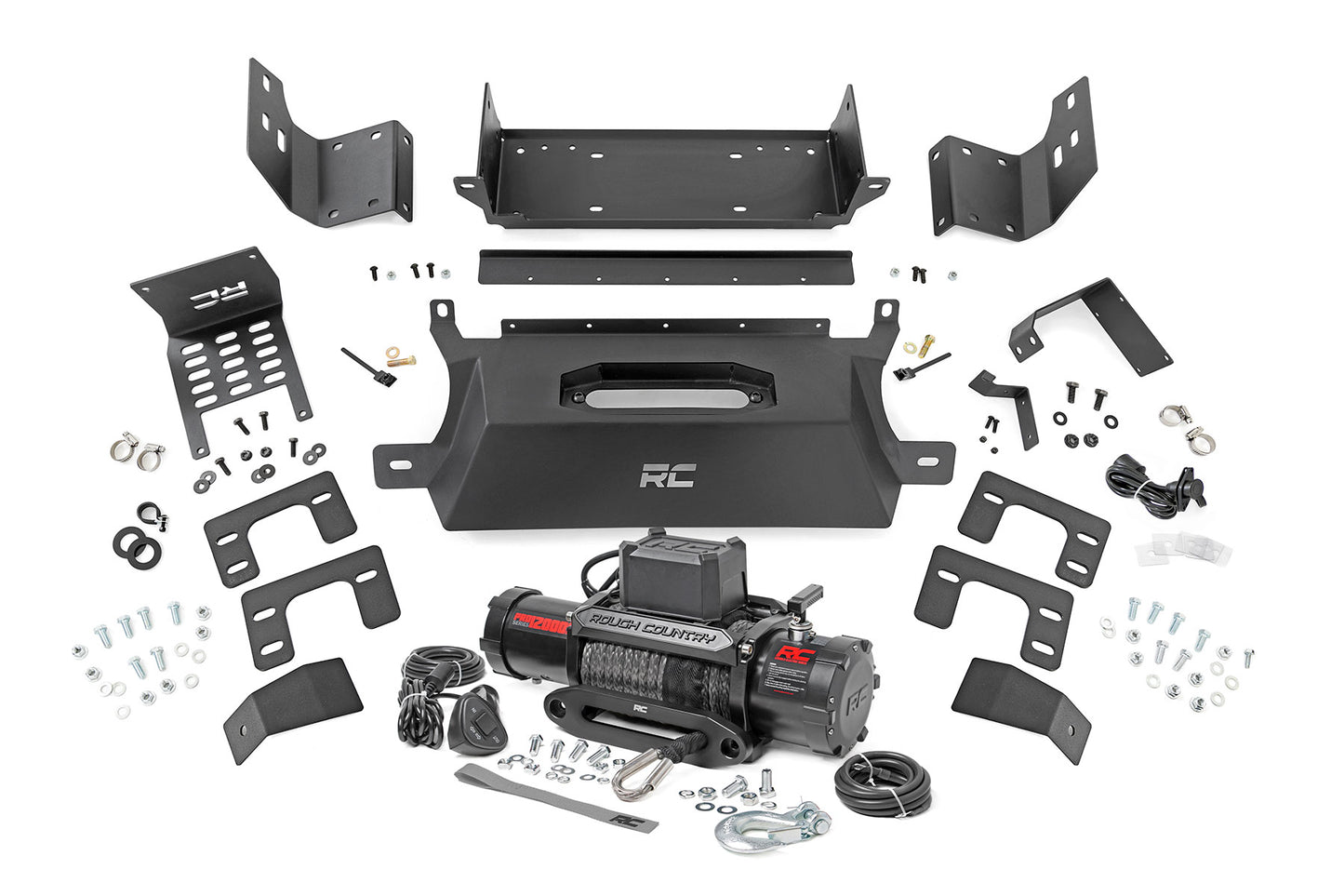 Hidden Winch Mount | 12000S | Ford Bronco 4WD (2021-2026)
