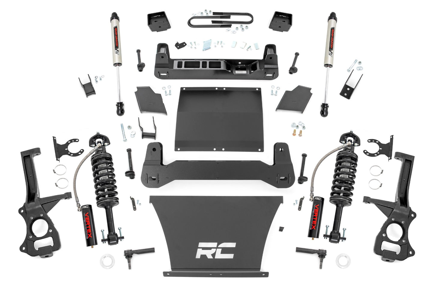 6 Inch Lift Kit | Mono Leaf Rear | Vertex/V2 | GMC Sierra 1500 2WD/4WD (19-24)