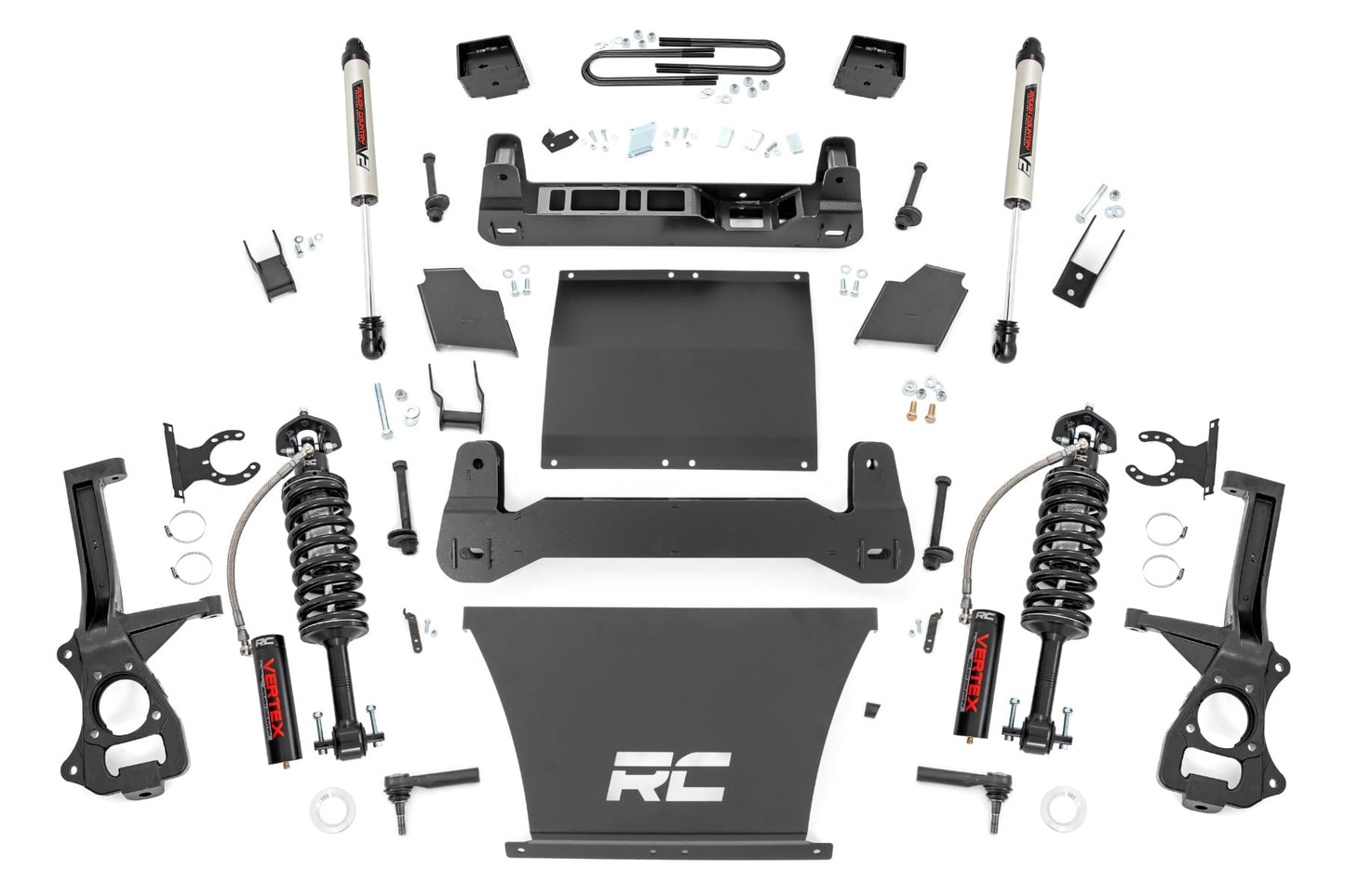 6 Inch Lift Kit | Mono Leaf Rear | Vertex/V2 | GMC Sierra 1500 2WD/4WD (25-26)