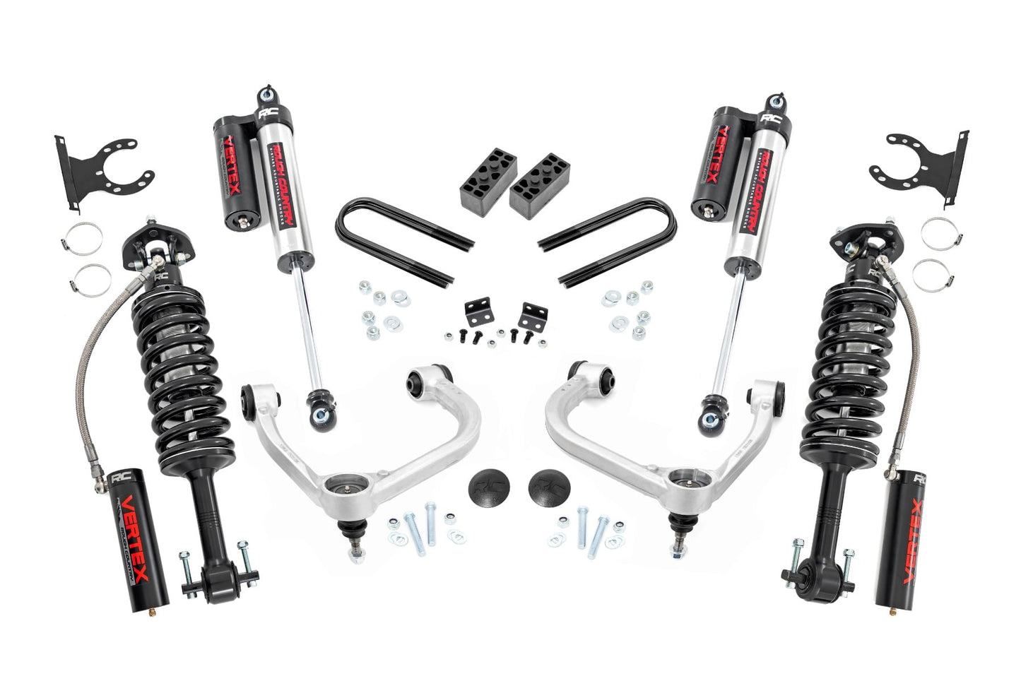3 Inch Lift Kit | Fabbed UCA | Vertex | Ford F-150 4WD (2021-2026)