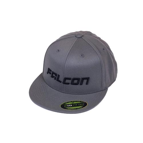 Falcon Shocks Flat Visor Hat - Gray/black - Lg/xl