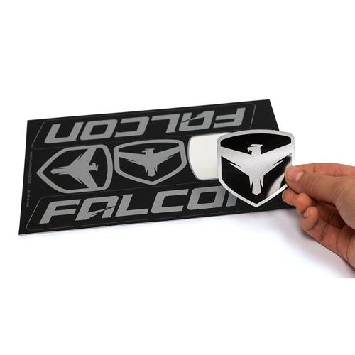 Falcon Shocks Sticker Sheet - 6" X 8"