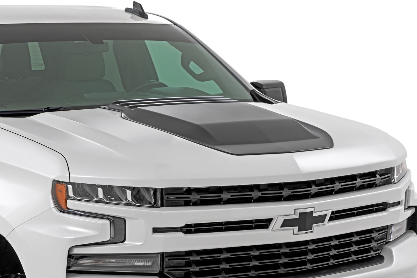Hood Scoop | GJI Shadow Gray | Chevy Silverado 1500 2WD/4WD (2019-2026)