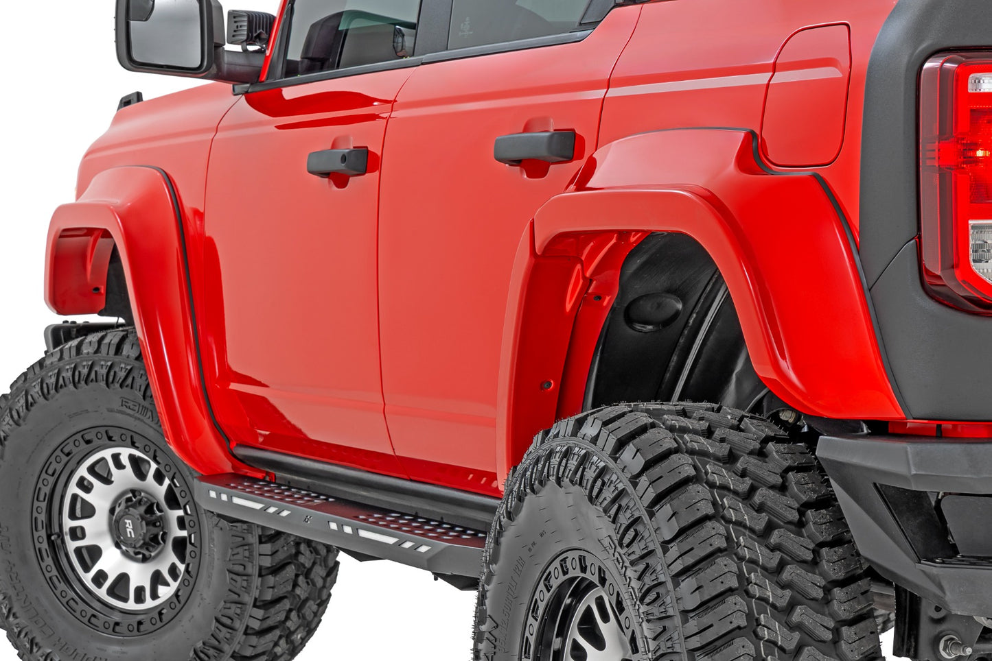 Fender Flares | PQ Race Red | Ford Bronco 4WD (2021-2026)