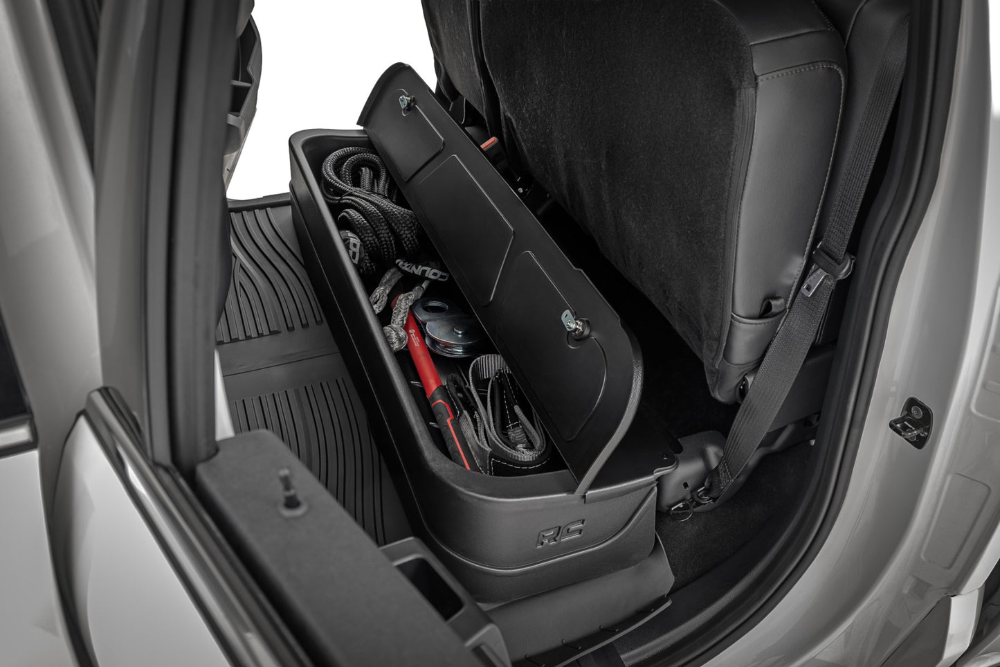 Under Seat Storage with Locking Lid | Ford F-150/F-250/F-350/Raptor (15-26)