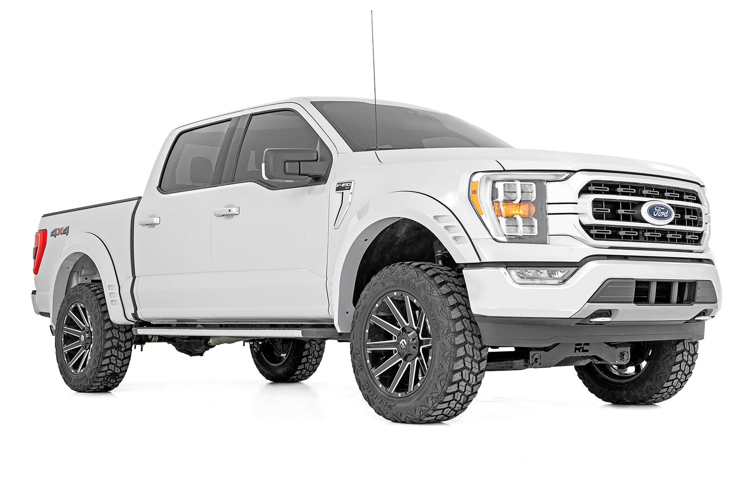 SF1 Fender Flares | JS Iconic Silver | Ford F-150 2WD/4WD (2021-2026)