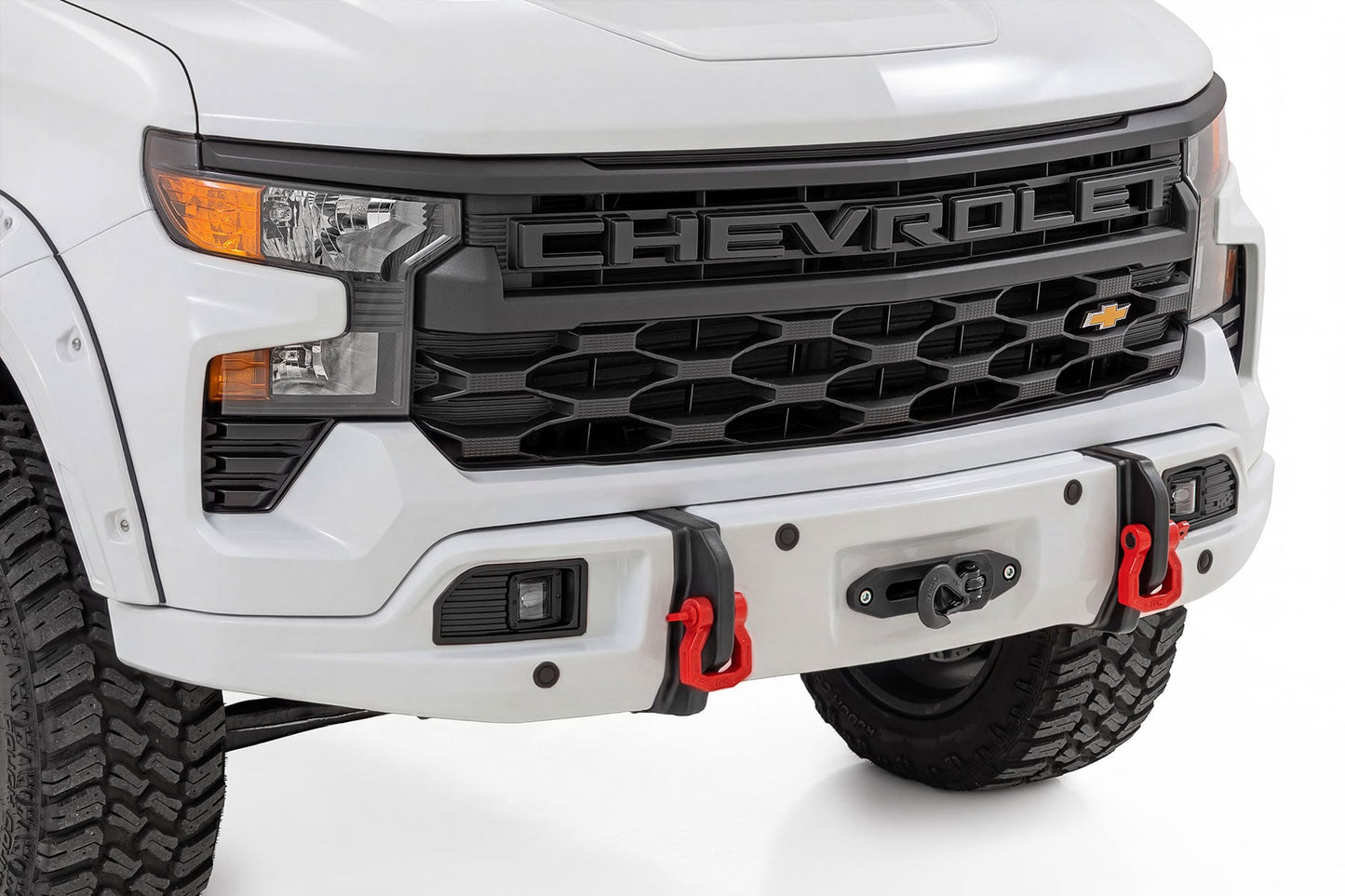 Front FXS Bumper | 12000S | GAZ Summit White | Chevy Silverado 1500 (23-26)