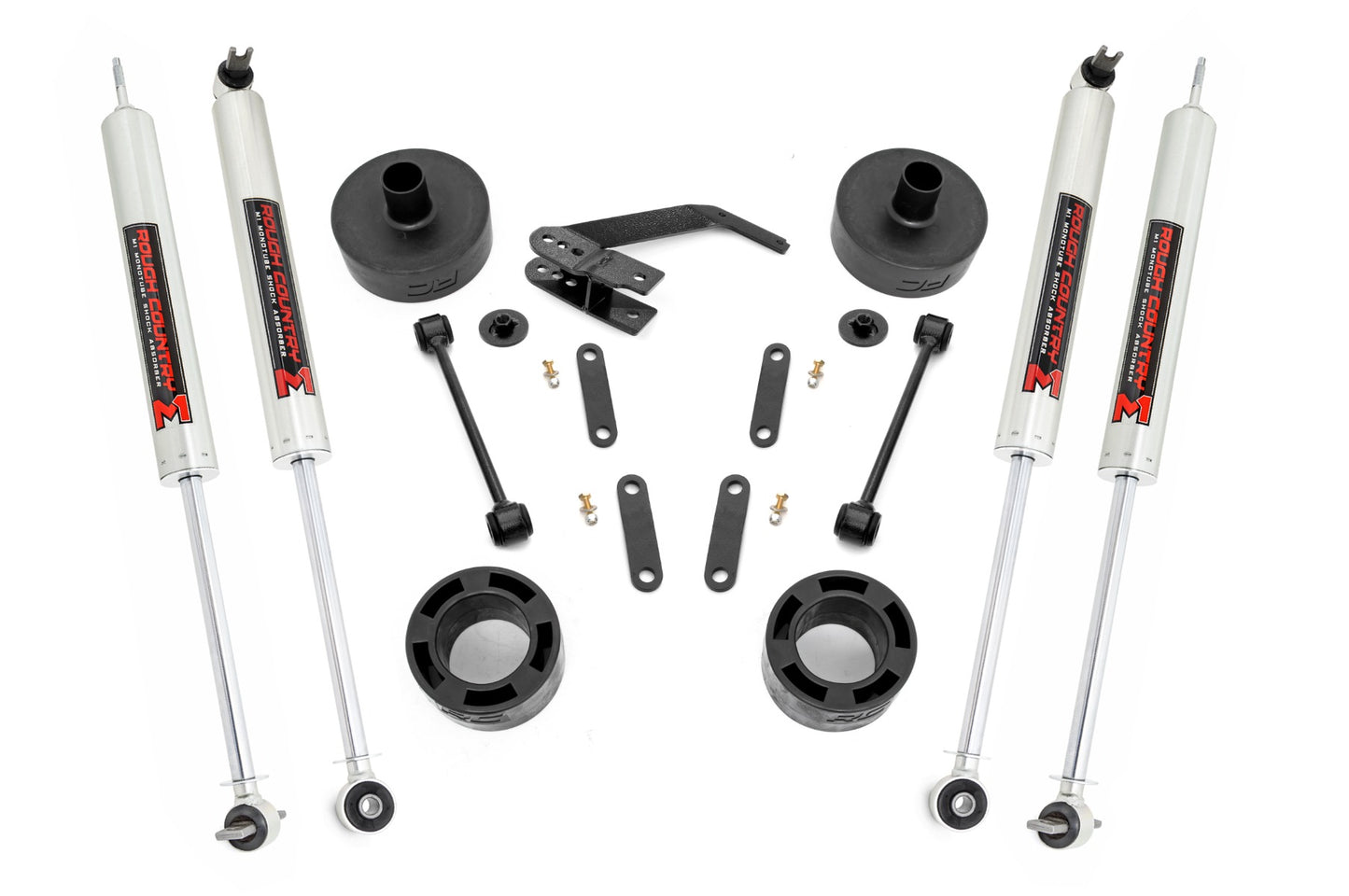 2.5 Inch Lift Kit | Spacers | M1 | Jeep Wrangler JK/Wrangler Unlimited (07-18)