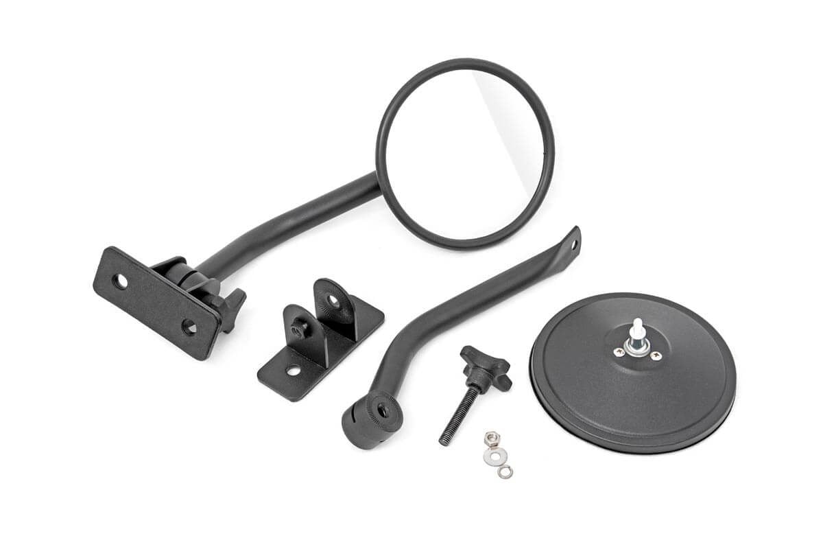 Round Trail Mirror | Jeep Wrangler JK/Wrangler Unlimited (2007-2018)
