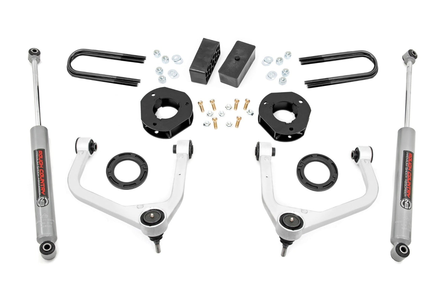 3.5 Inch Lift Kit | Mono Leaf Rear | GMC Sierra 1500 2WD/4WD (2025-2026)