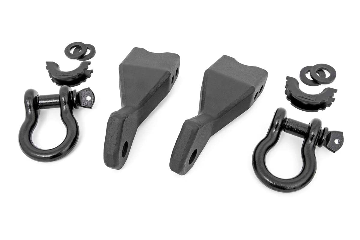 Tow Hook Brackets | D-Ring Combo | Chevy Silverado 1500 2WD/4WD (2019-2022)