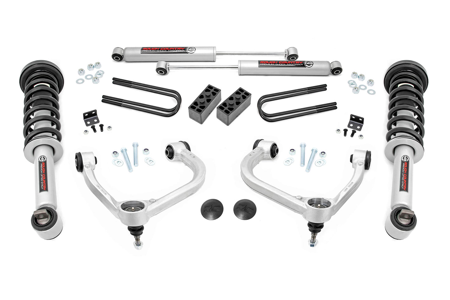 3 Inch Lift Kit | Forged UCA | N3 Struts | Ford F-150 4WD (2021-2026)