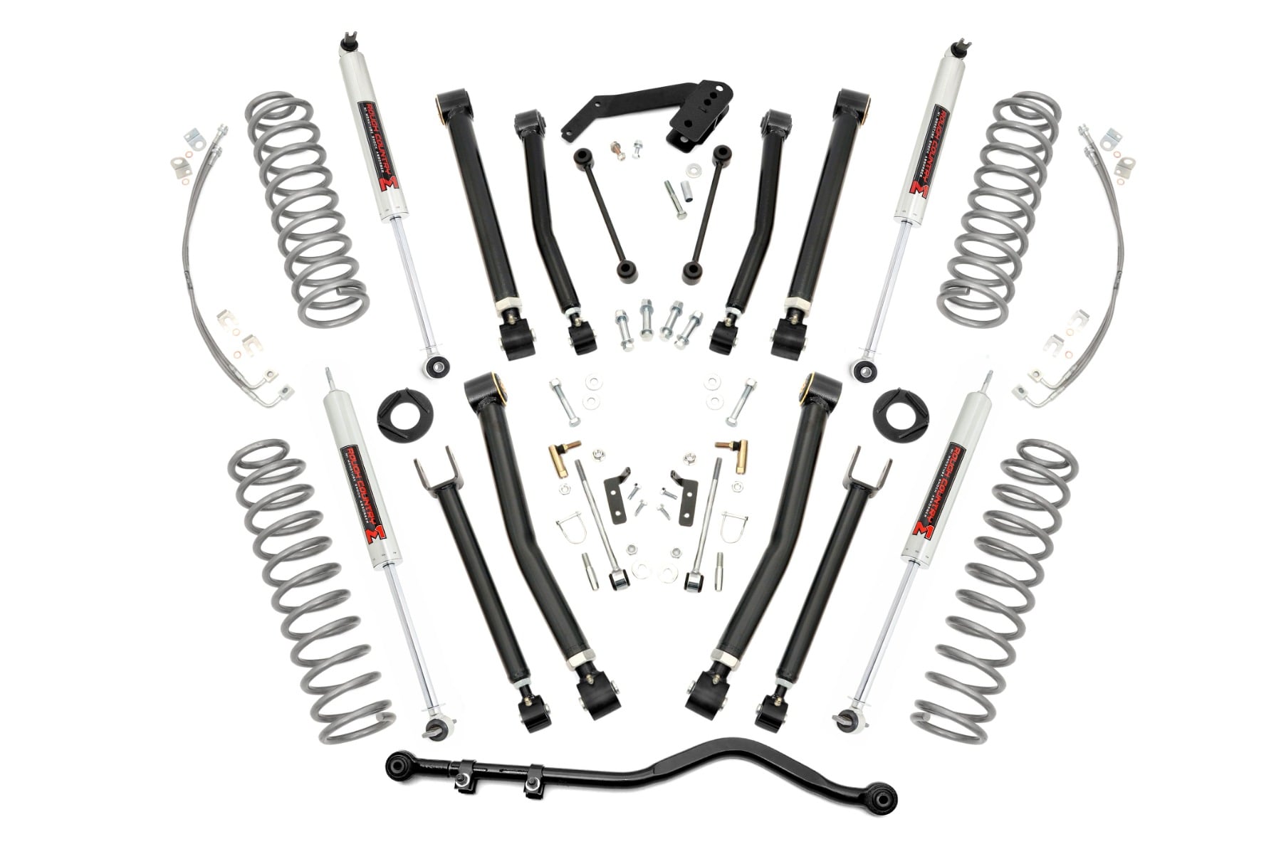 Rough Country 4in X-Series M1 Lift Kit - Jeep Wrangler JK 2-Door