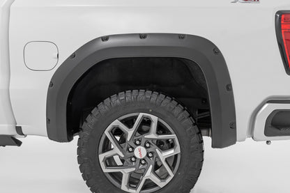 Rough Country Pocket Fender Flares | G42 Coastal Dune | GMC Sierra 1500 2WD/4WD (2019-2026)