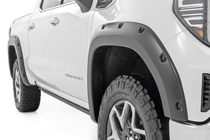 Rough Country Pocket Fender Flares | G42 Coastal Dune | GMC Sierra 1500 2WD/4WD (2019-2026)