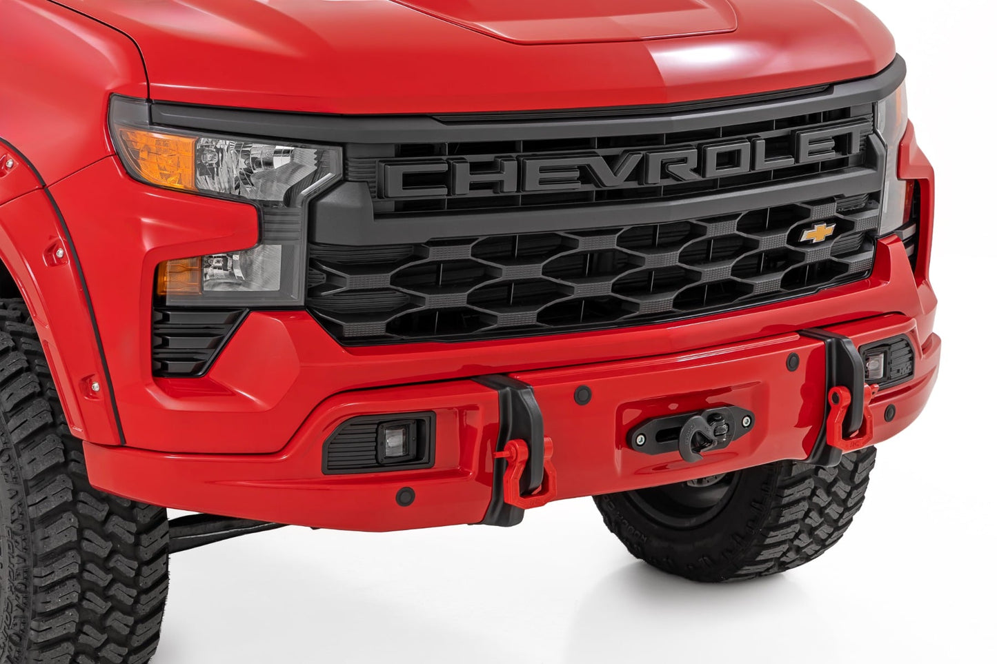 Front FXS Bumper | 12000S | G7C Red Hot | Chevy Silverado 1500 2WD/4WD (23-26)