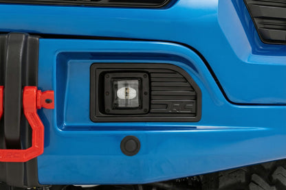 Rough Country Front FXS Bumper | 12000S | GA0 North Sky Blue | Chevy Silverado 1500 (2023-2026)