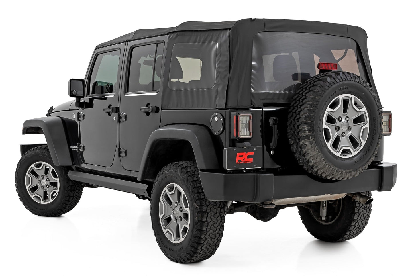 Rough Country Power Running Boards | 4 Door | Jeep Wrangler Unlimited 2WD/4WD (2007-2018)