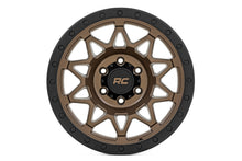 Rough Country 78 Series Wheel | Simulated Beadlock | Bronze/Black | 17x8.5 | 5x4.5 | +0mm
