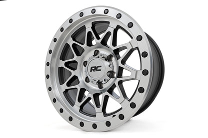 Rough Country 78 Series Wheel | Simulated Beadlock | Full Machine | 18x9 | 6x5.5 | +0mm