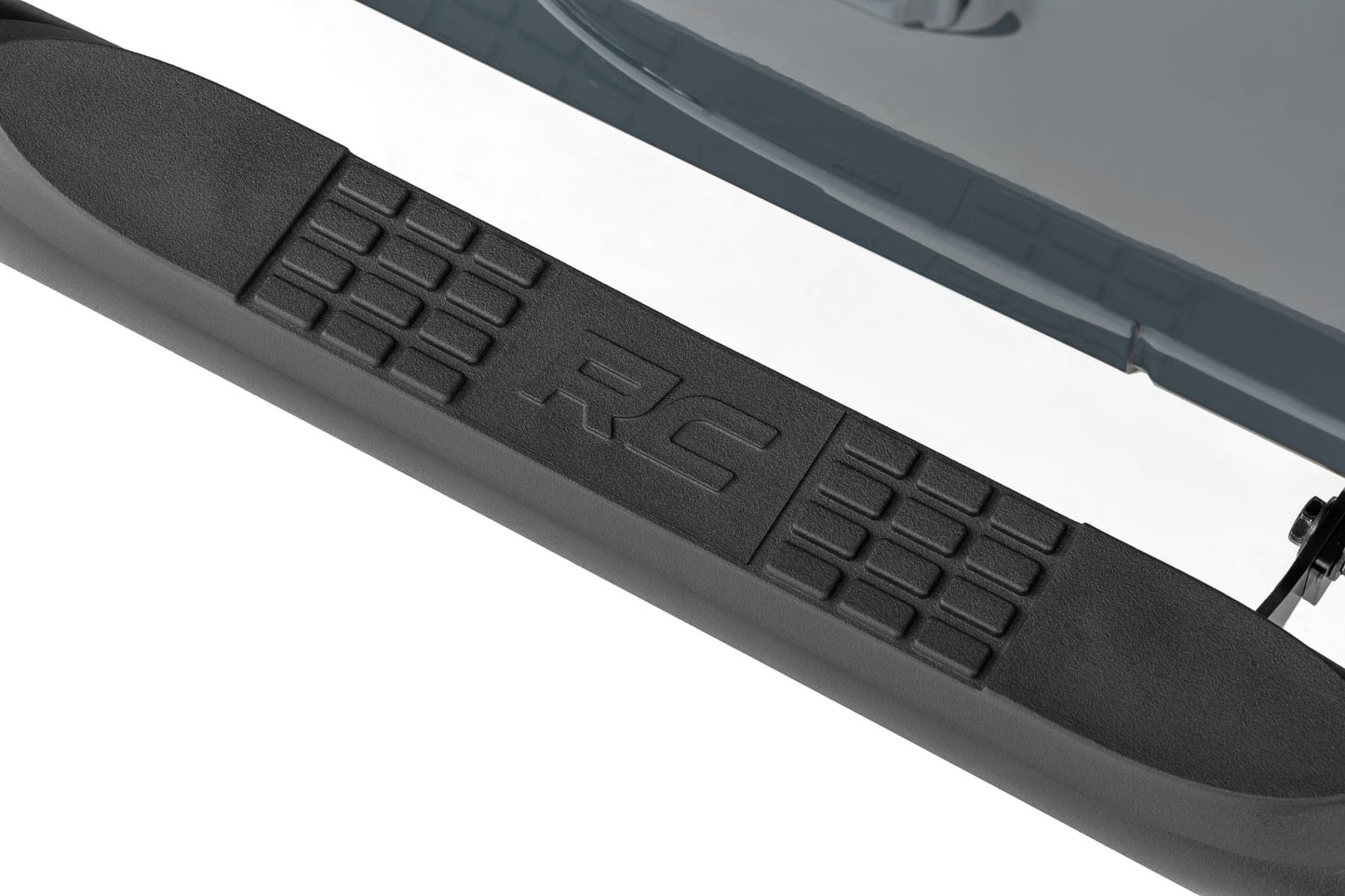 Rough Country Nerf Steps | 3-Inch Tube | 4 Door | Jeep Wrangler Unlimited 2WD/4WD (2018-2026)