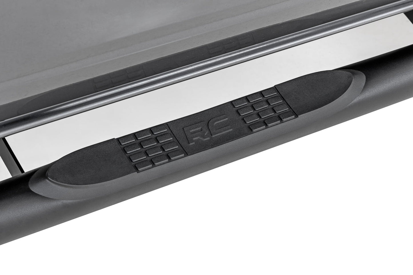 Rough Country Nerf Steps | 3-Inch Tube | 2-Door | Ford Bronco 4WD (2021-2026)