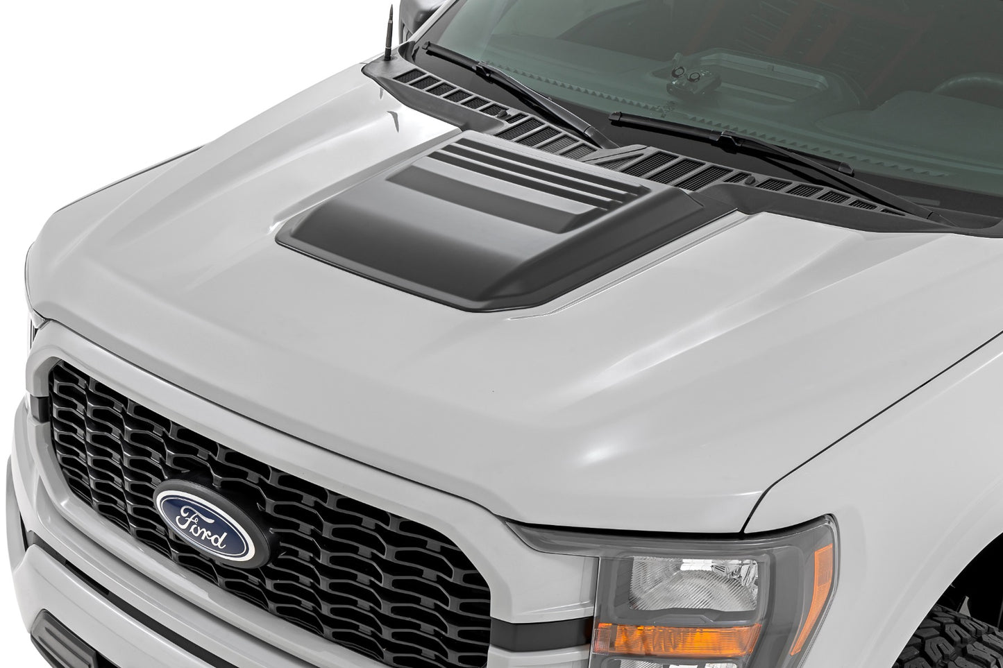 Hood Scoop | B3 Atlas Blue | Ford F-150 2WD/4WD (2021-2026)