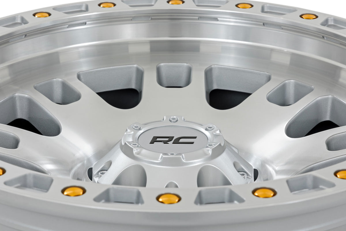 Rough Country 82 Series Wheel | One-Piece | Full Machined | 17x9 | 5x4.5 | -12mm