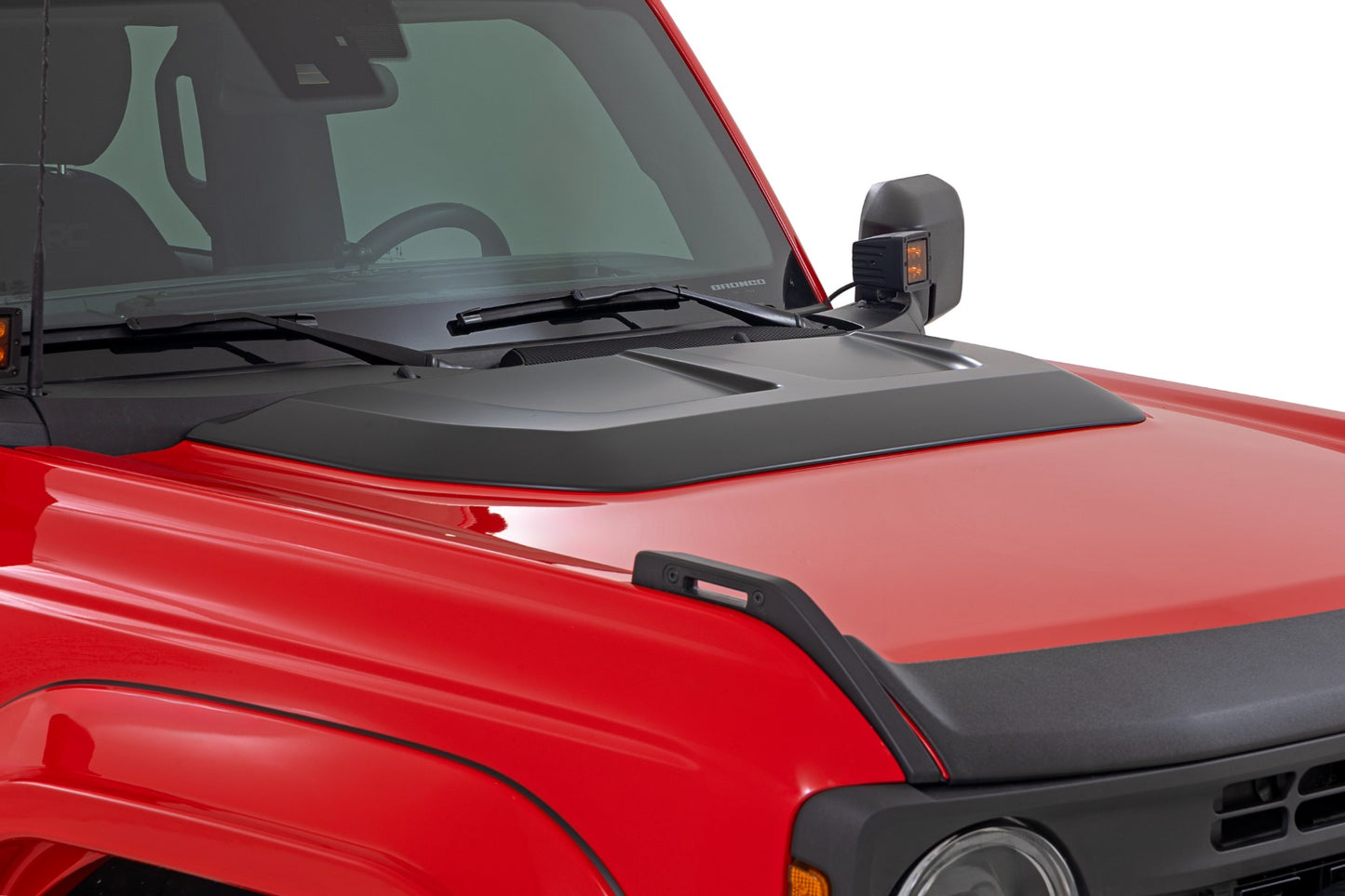 Hood Scoop | YZ Oxford White | Ford Bronco 4WD (2021-2026)