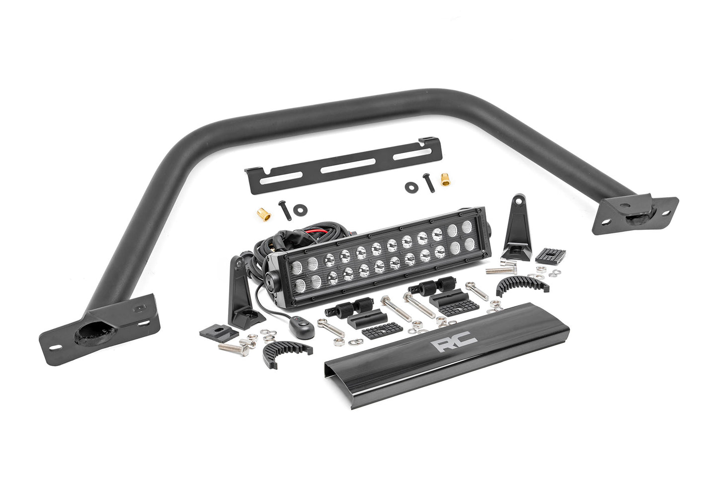 Safari Bar | 12" LED Light Bar | Black | Dual Row | OE Modular Steel | Ford Bronco (21-26)