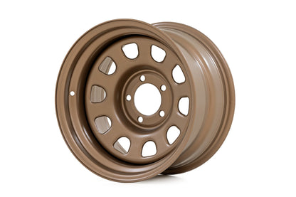 Rough Country Steel Wheel | Bronze | 15x8 | 5x4.5 | 3.30 Bore | -19
