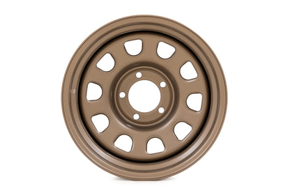 Rough Country Steel Wheel | Bronze | 15x8 | 5x4.5 | 3.30 Bore | -19
