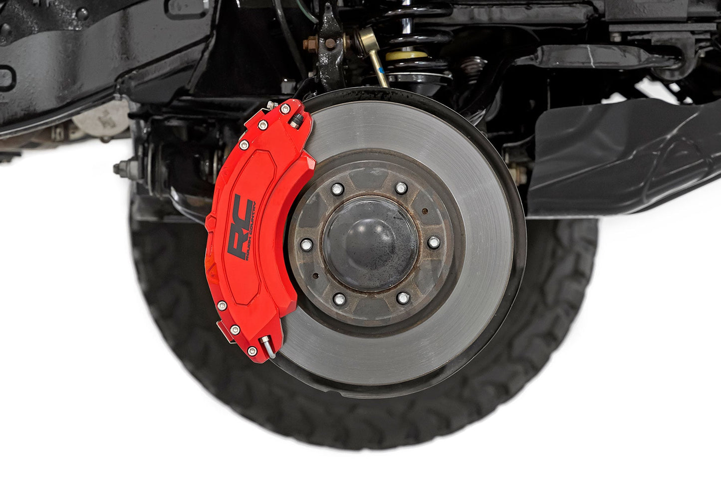 Caliper Covers | Rear | Red | Chevy/GMC Sierra 1500 (19-26)/Silverado 1500 (19-26)