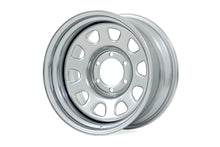 Rough Country Steel Wheel | Chrome | 15x8 | 5x4.5 | 3.30 Bore | -19