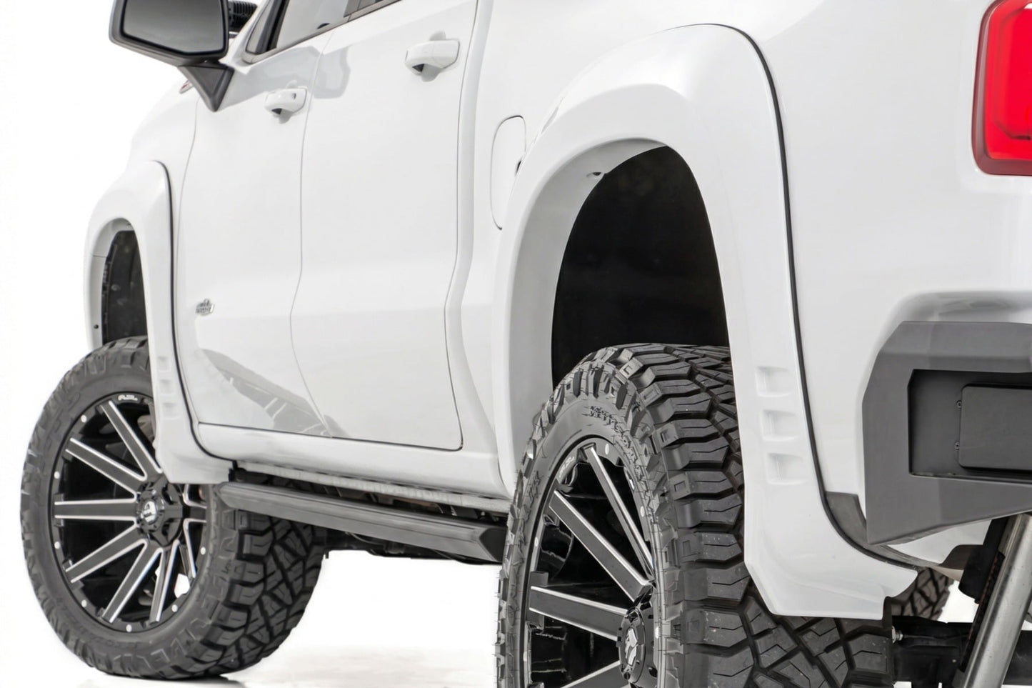 SF1 Fender Flares | GAZ Summit White | Chevy Silverado 1500 2WD/4WD (19-26)