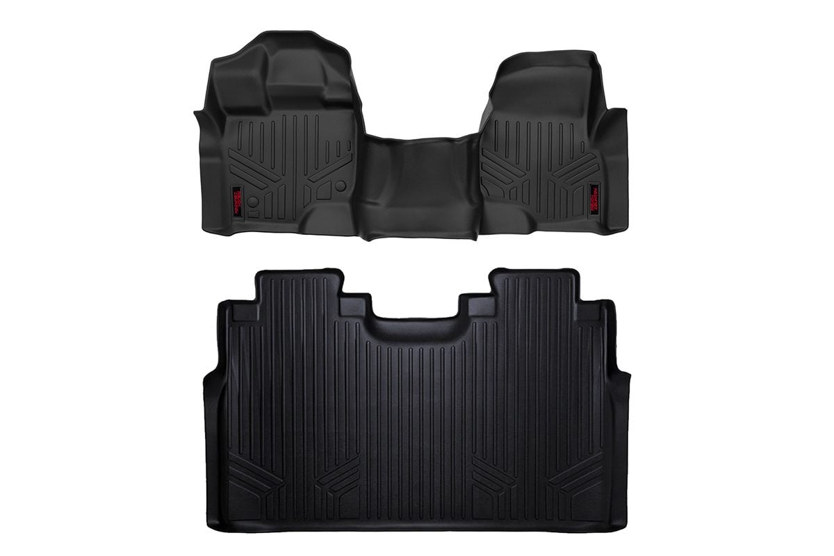 Floor Mats | FR & RR | Over Hump | Ford F-150 (15-26)/F-150 Lightning (22-26)/Raptor (17-26)