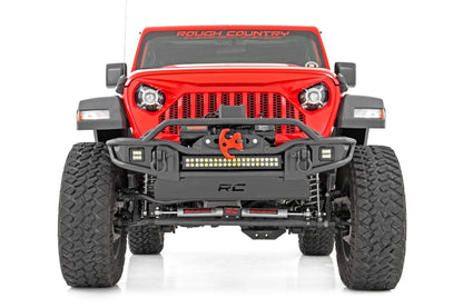 Rough Country 3.5 Inch Lift Kit | C/A Drop | FR D/S | M1 | Jeep Wrangler Unlimited (2024-2026)
