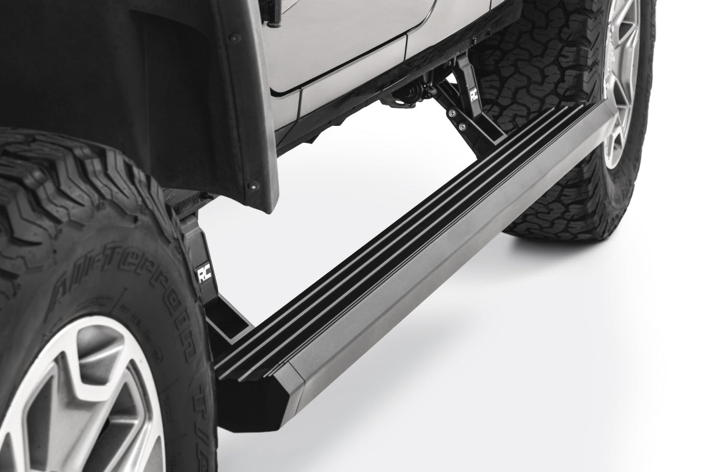 Rough Country Power Running Boards | 4 Door | Jeep Wrangler Unlimited 2WD/4WD (2007-2018)